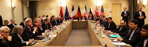 Iran nuclear talks in Lausanne, Switzerland - 30 Mar 2015