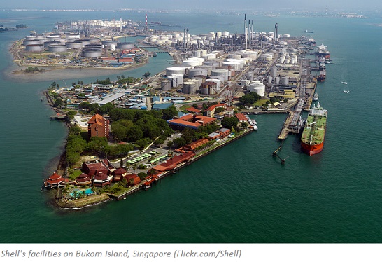 The Shell Eastern Petrochemicals Complex integrated refinery and petrochemicals construction project included the building of a new world-scale ethylene cracker on Bukom Island, Singapore. 