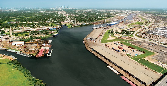 Enterprise Products Partners will provide pipeline and marine terminal services to load its first export of US crude oil from the Houston Ship Channel following the removal of the crude oil export ban, the company announced on 23 December. (Image: Houston Port Authority)