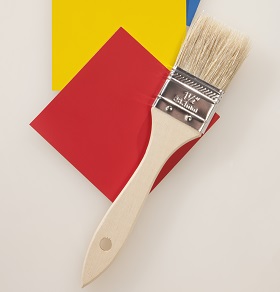 Acrylic acid is used to make paints