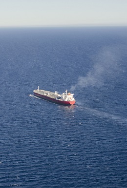 Photographer Cultura/REX/Shutterstock VARIOUS Aerial view of oil tanker (ULCC - Ultra Large Crude Carrier) at sea 10 Jul 2014 