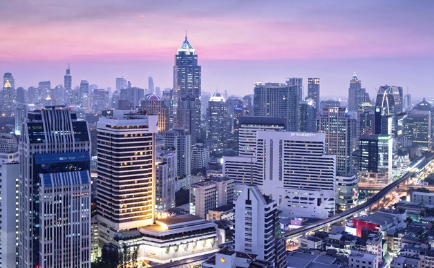 Bangkok city skyline Source: Photographer Alex Robinson / robertharding/REX/Shutterstock 