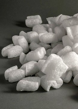 INSET IMAGE: Packing material made from polystyrene. (imageBROKER/REX/Shutterstock)