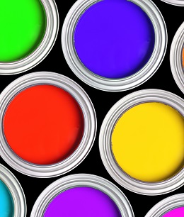 Photo illustration of colourful paint cans. (Stock Connection/REX/Shutterstock)