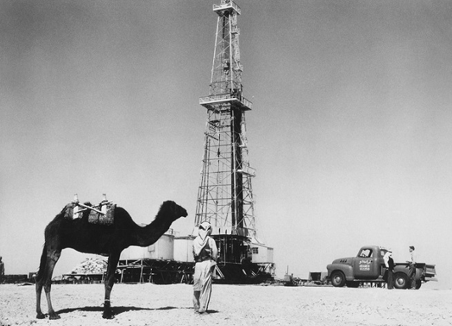 Saudi Arabia 1940s oil production