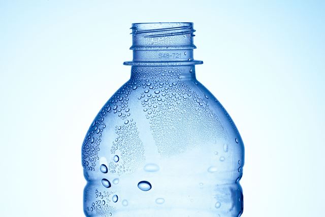 blue plastic water bottle 9 December