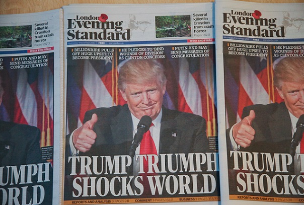 Trump victory shocks the world
