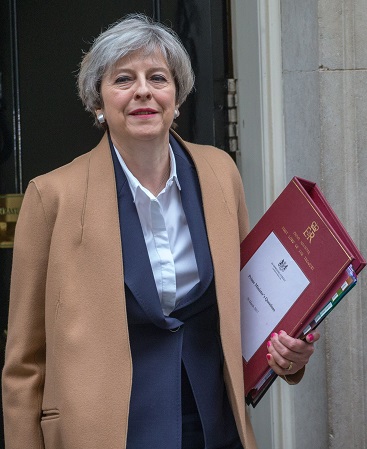 Theresa May Article 50 day (Source: Mark Thomas/REX/Shutterstock)