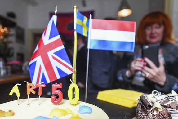 UKIP party Article 50 triggering