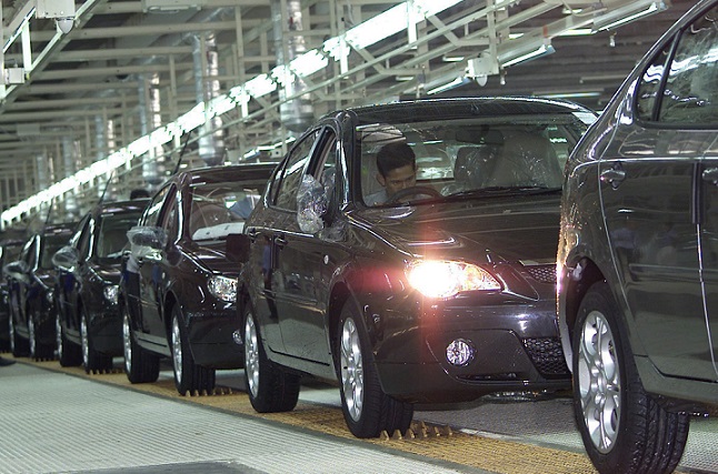 Car manufacturing plant in Malaysia 30 May