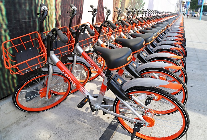 China bike-sharing service 12 July