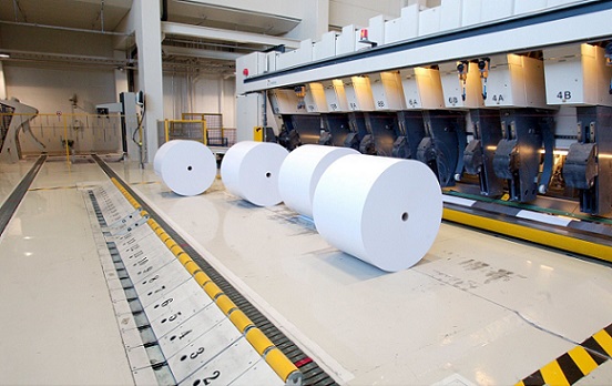 Paper production in Finland