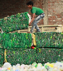Plastics recycling
