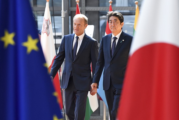 EU Japan trade German chems